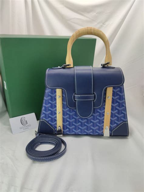 goyard grand bleu|Goyard Goyardine Grand Bleu PM .